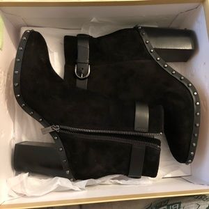 Michael Kors Livvy suede ankle boots